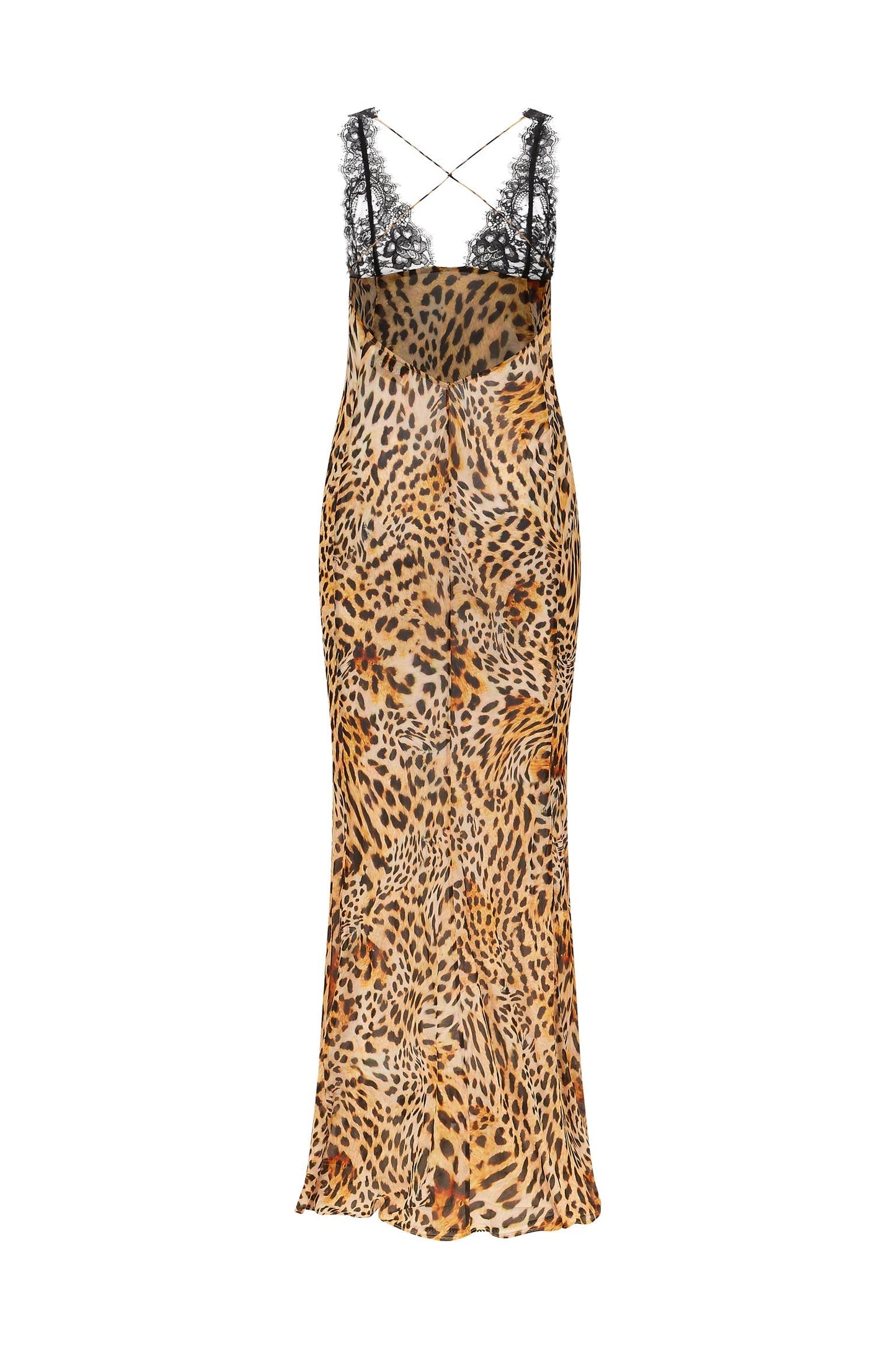 Akima Leopar Slip Elbise