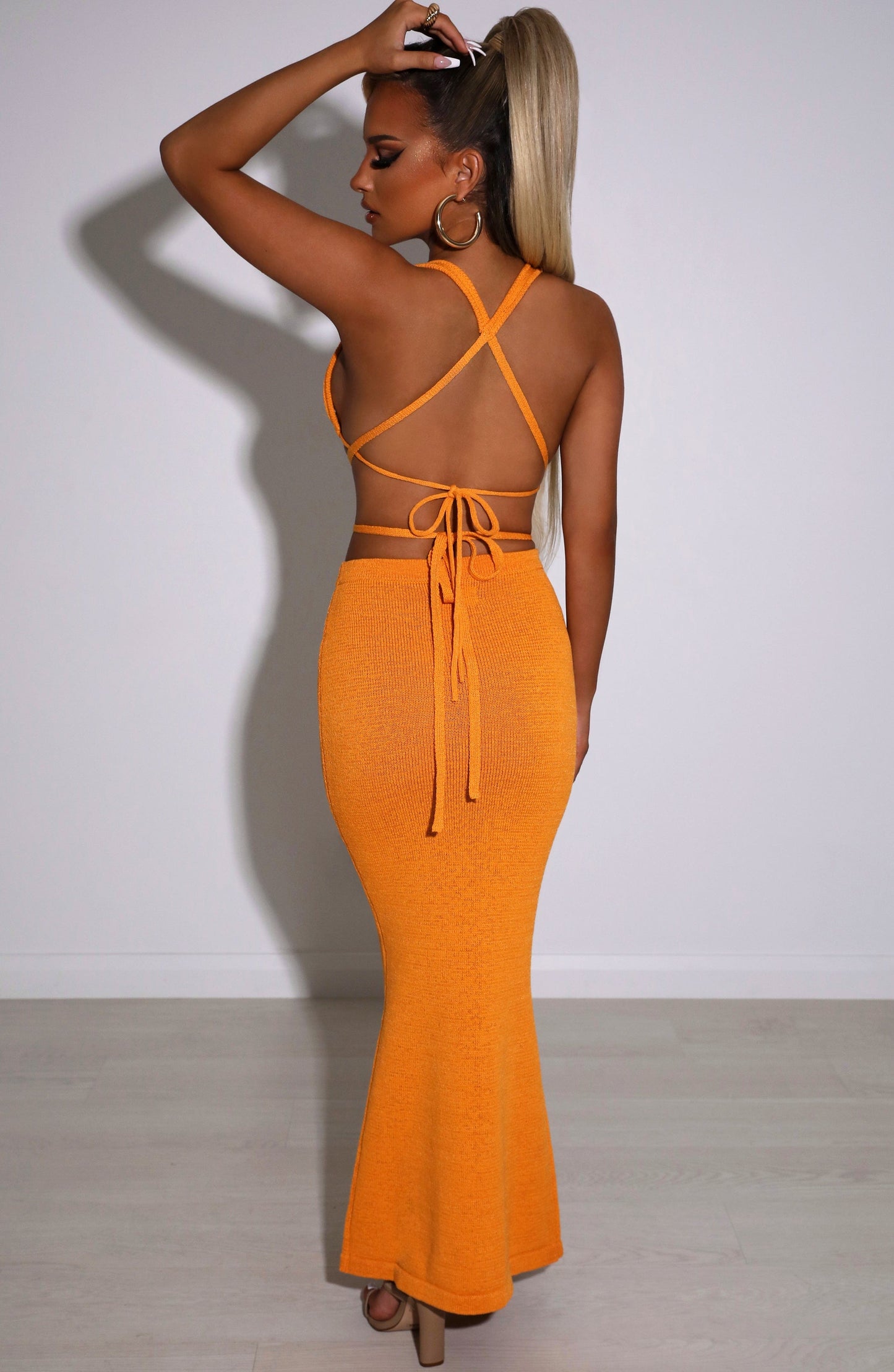 Alexa Maxi Etek - Tangerine