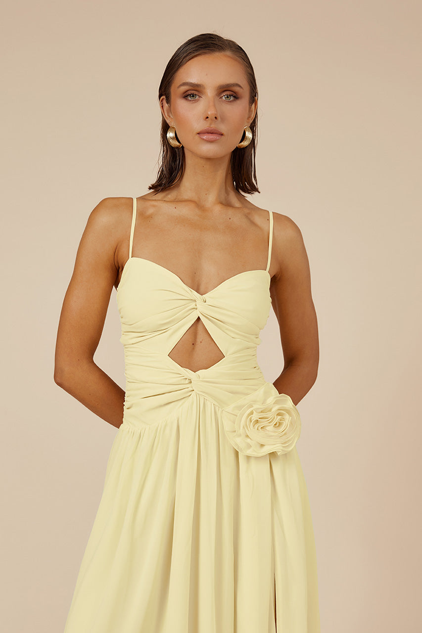 Danıka Maxi Elbise - Limon