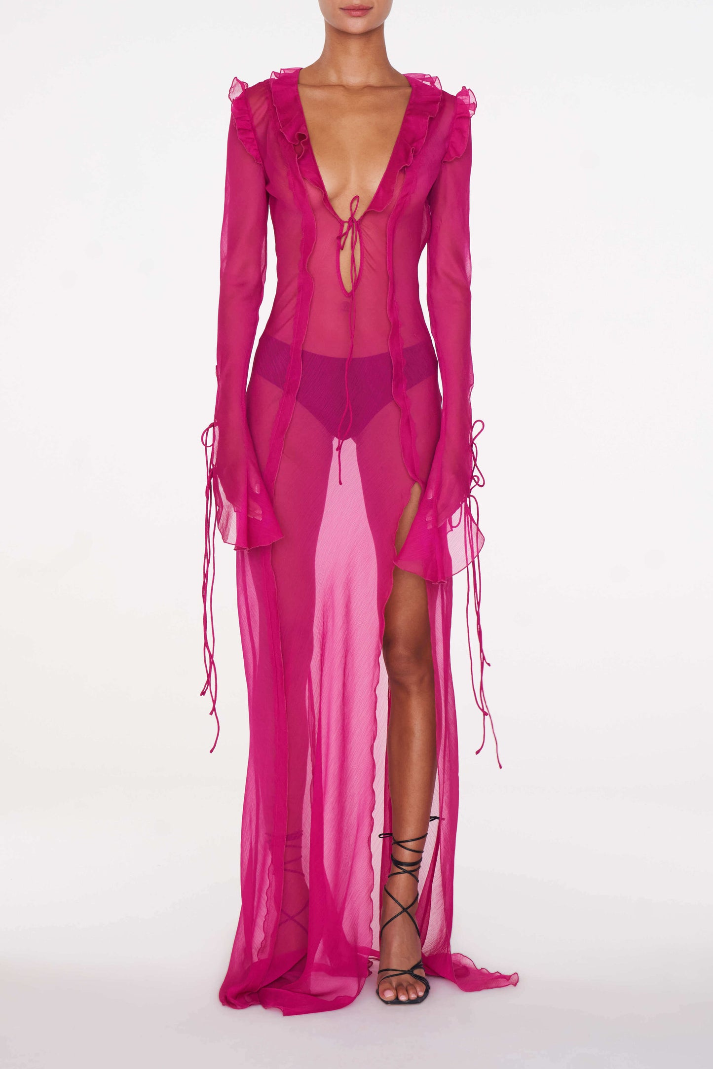 Farretti Elbise Pembe