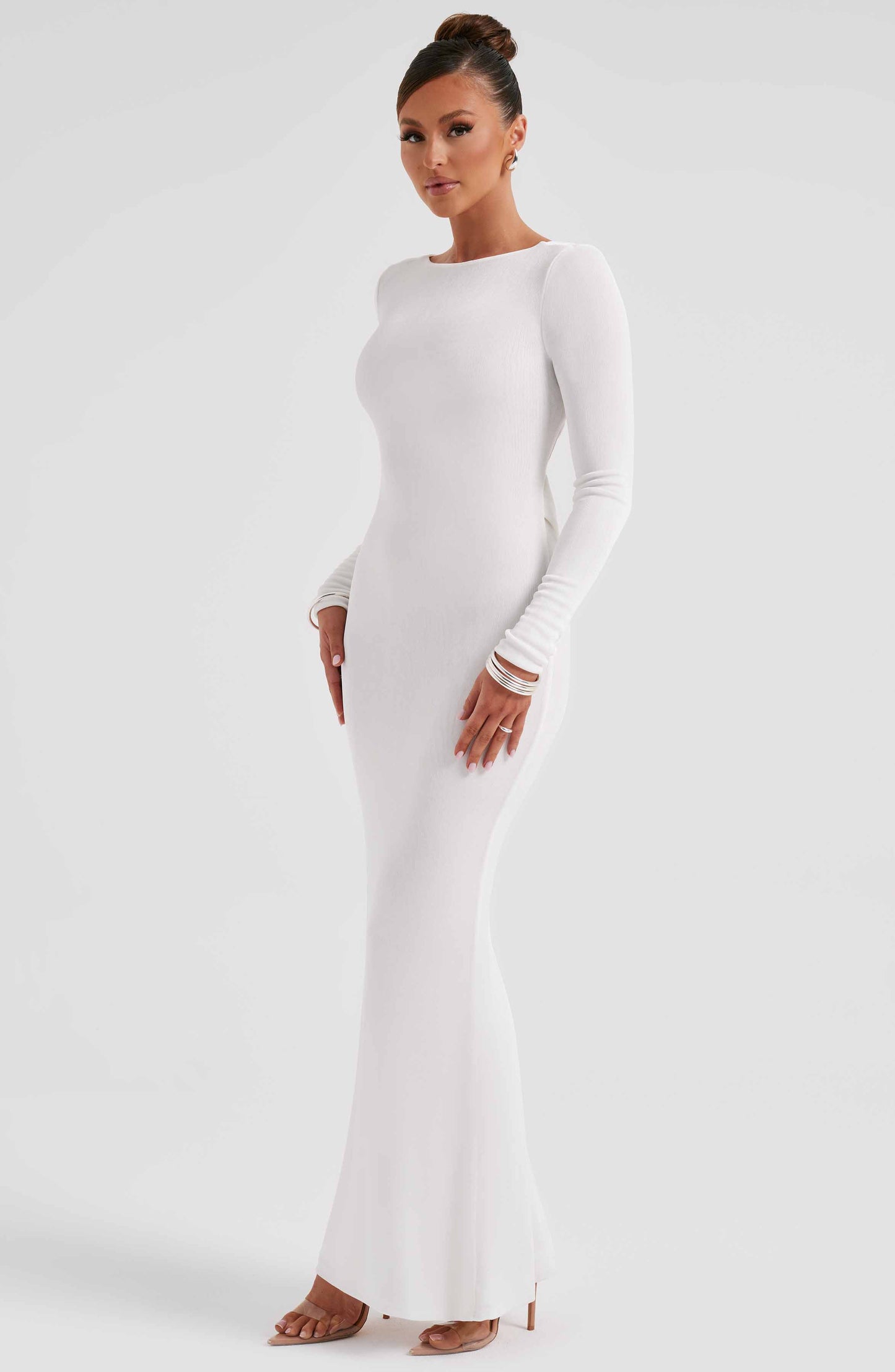 Anastassia Maksi Elbise - Fildişi