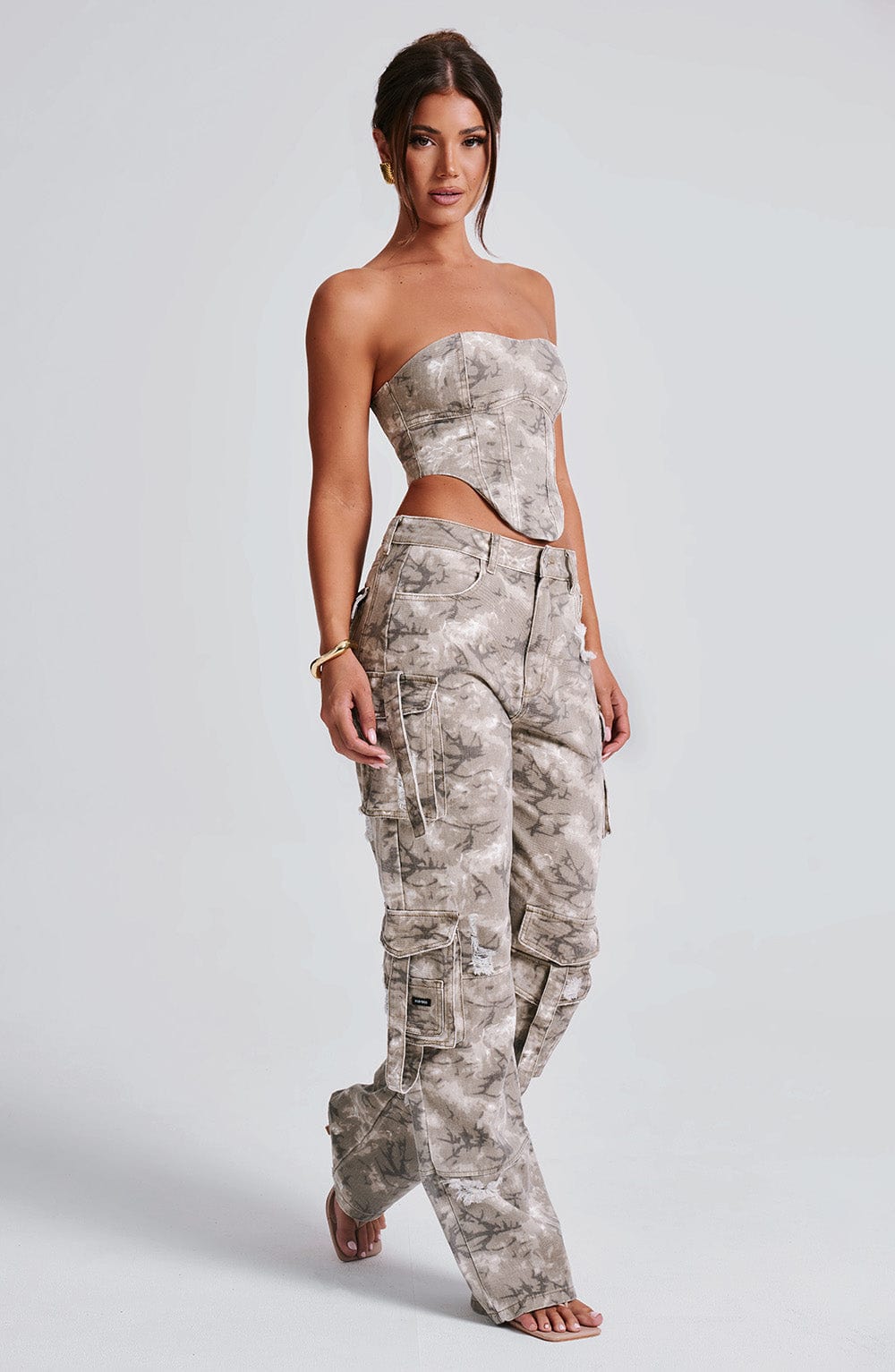 Brooklyn Kargo Pantolon - Camo Baskı