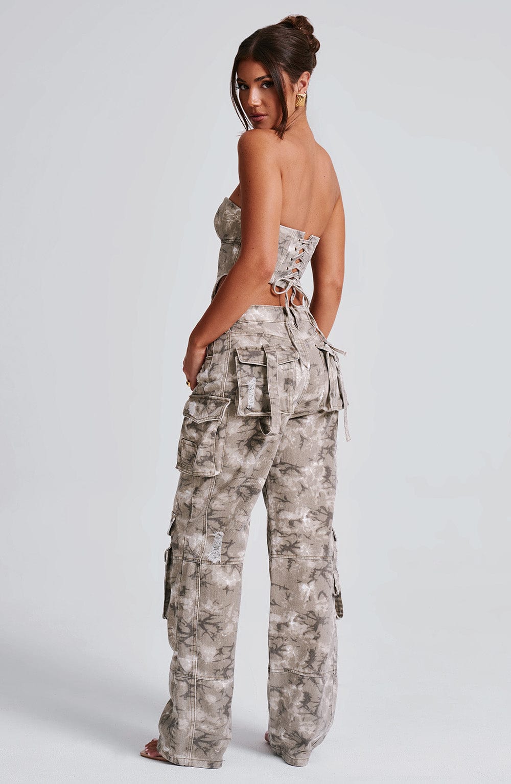 Brooklyn Kargo Pantolon - Camo Baskı