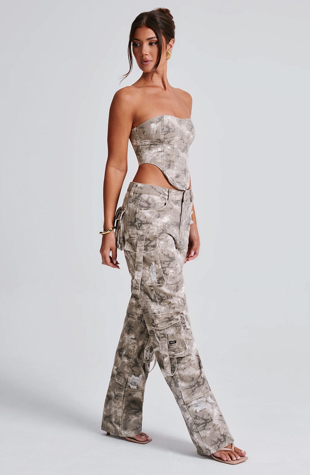 Brooklyn Kargo Pantolon - Camo Baskı