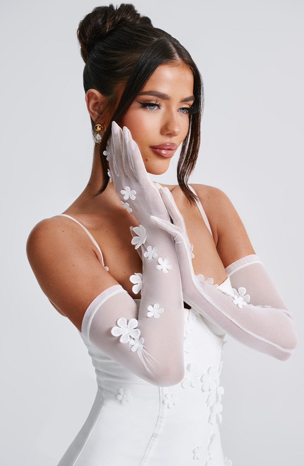 Dalary Eldiven - Fildişi