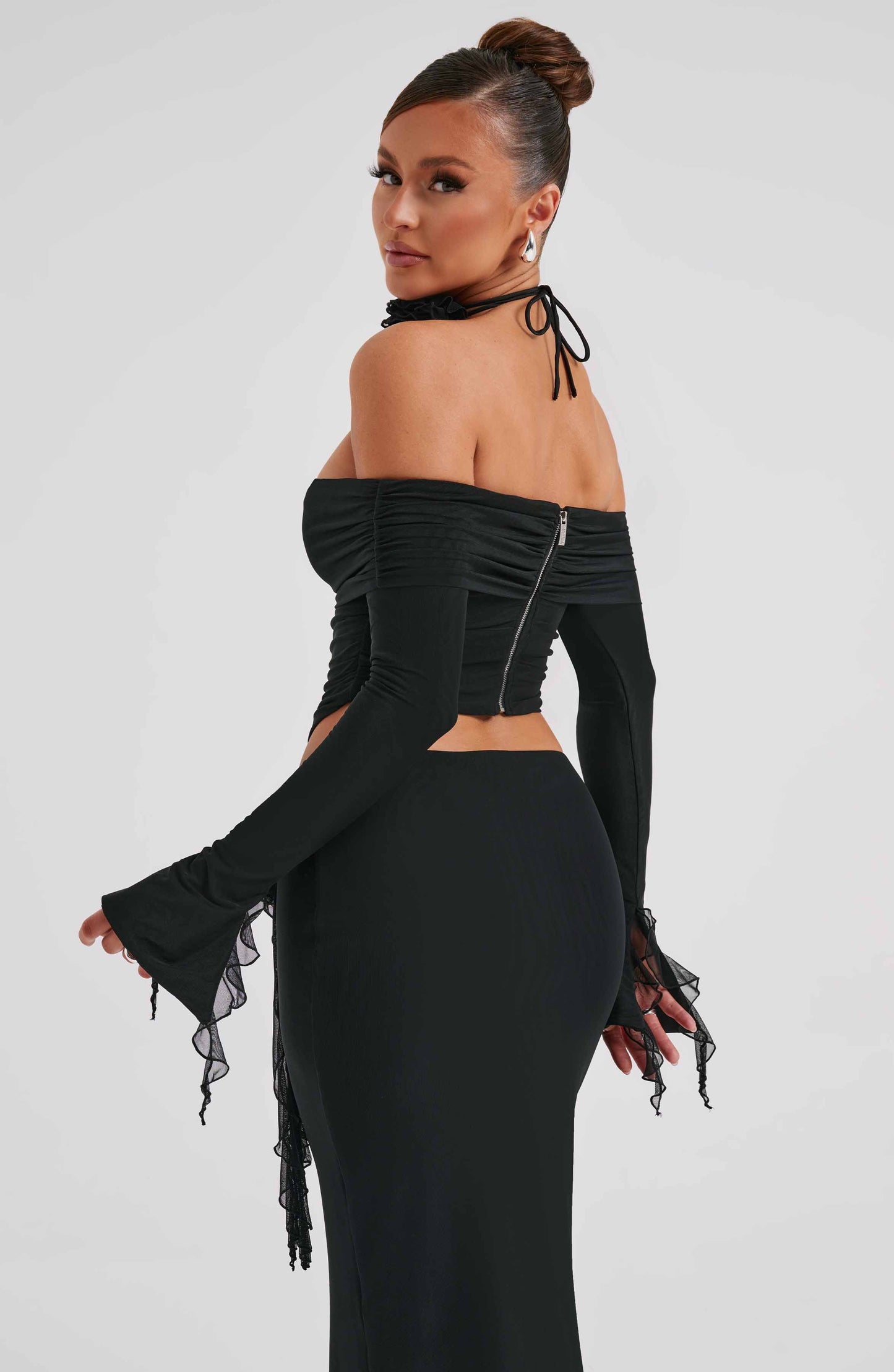 Deema Üst - Siyah
