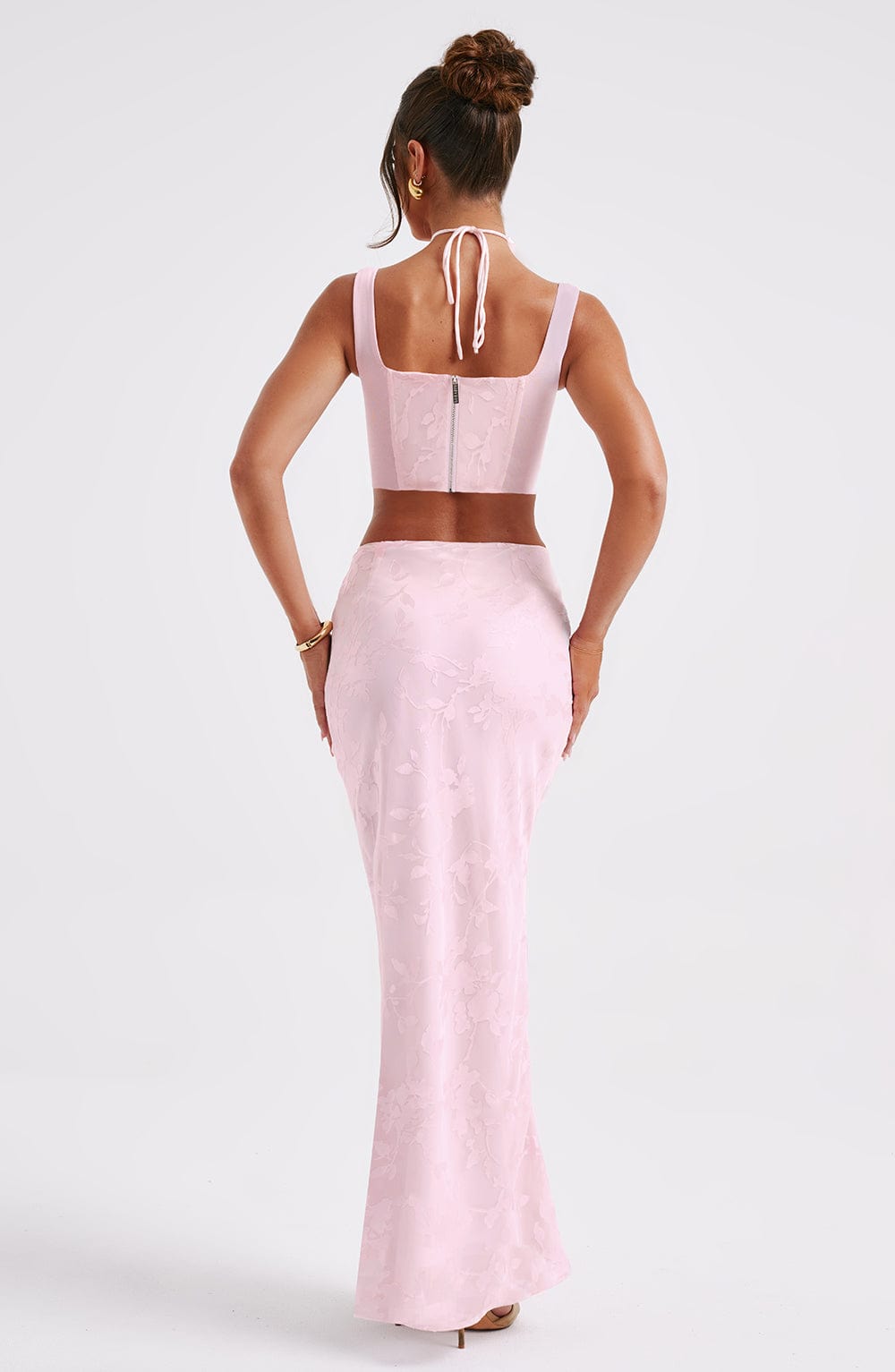 Elizabeth Maksi Etek - Blush