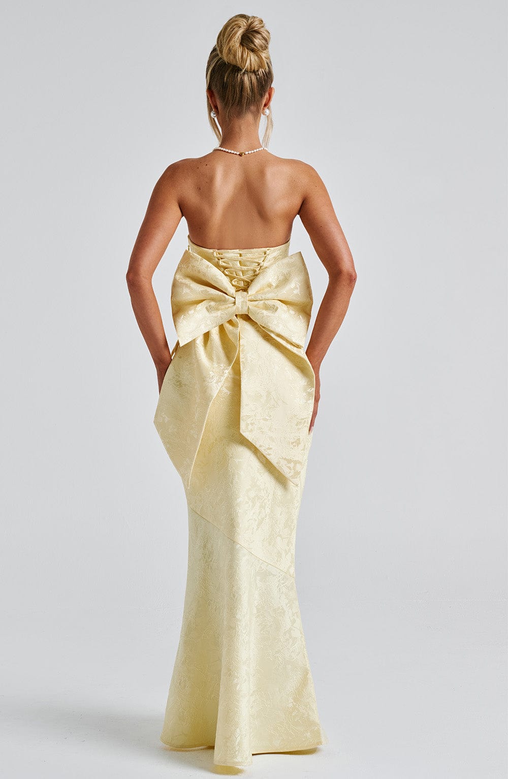 Felicity Maksi Elbise - Limon