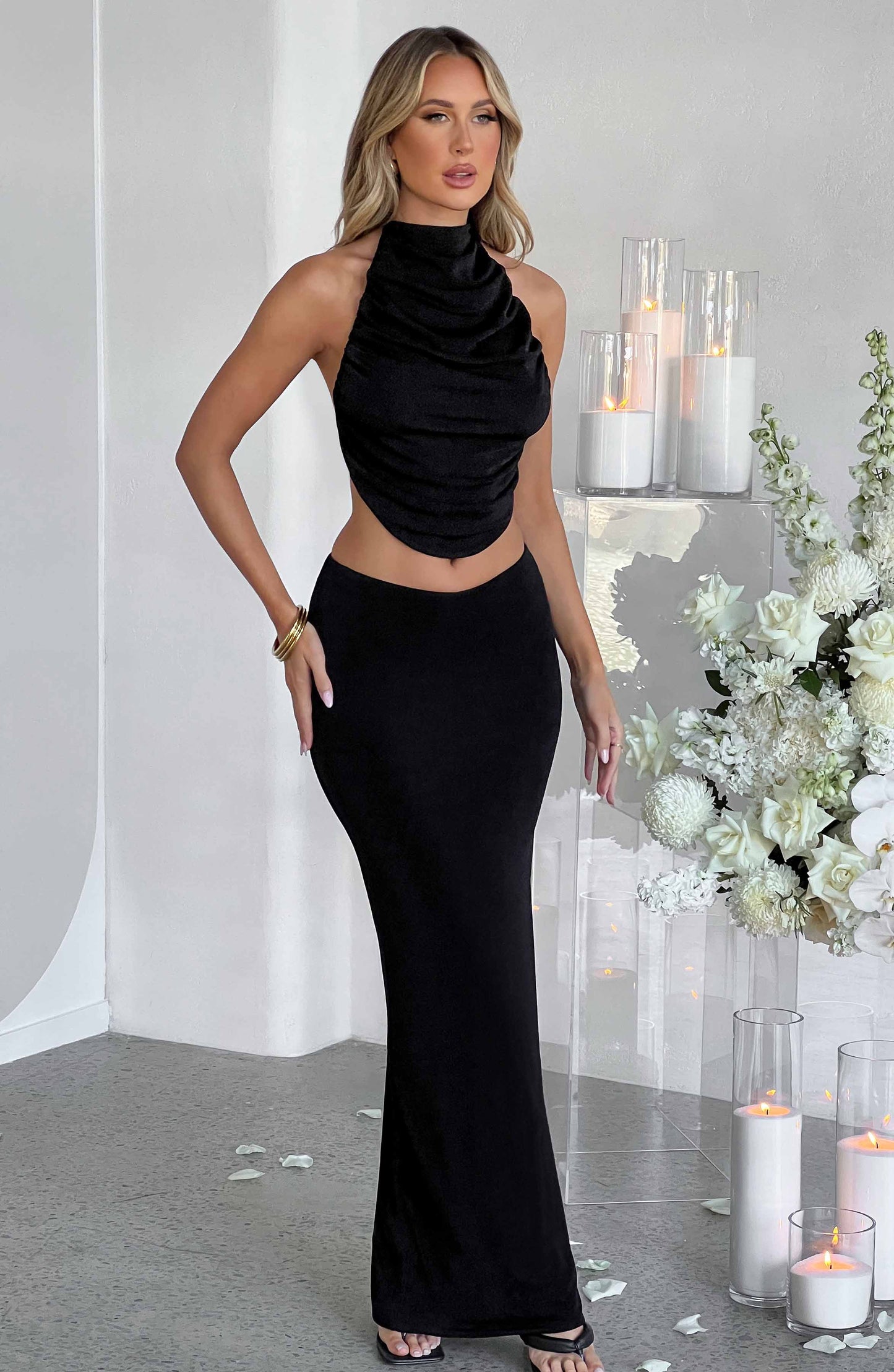Fifi Maxi Etek - Siyah