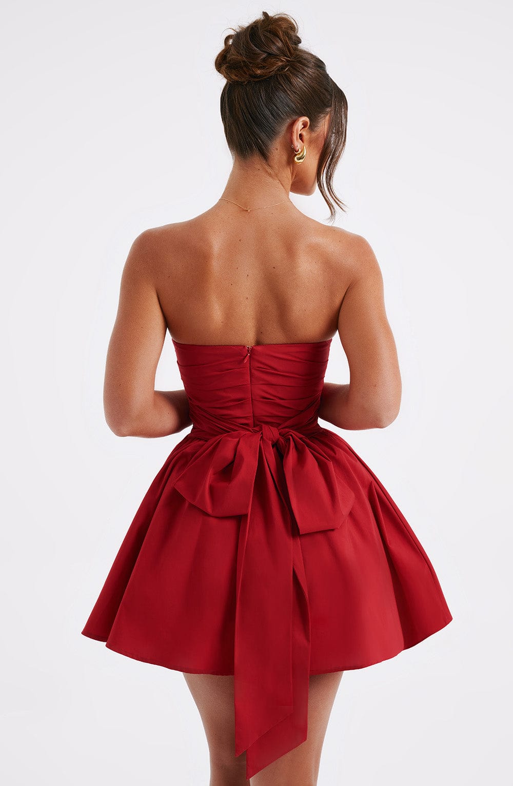 Kaira Mini Elbise - Kırmızı