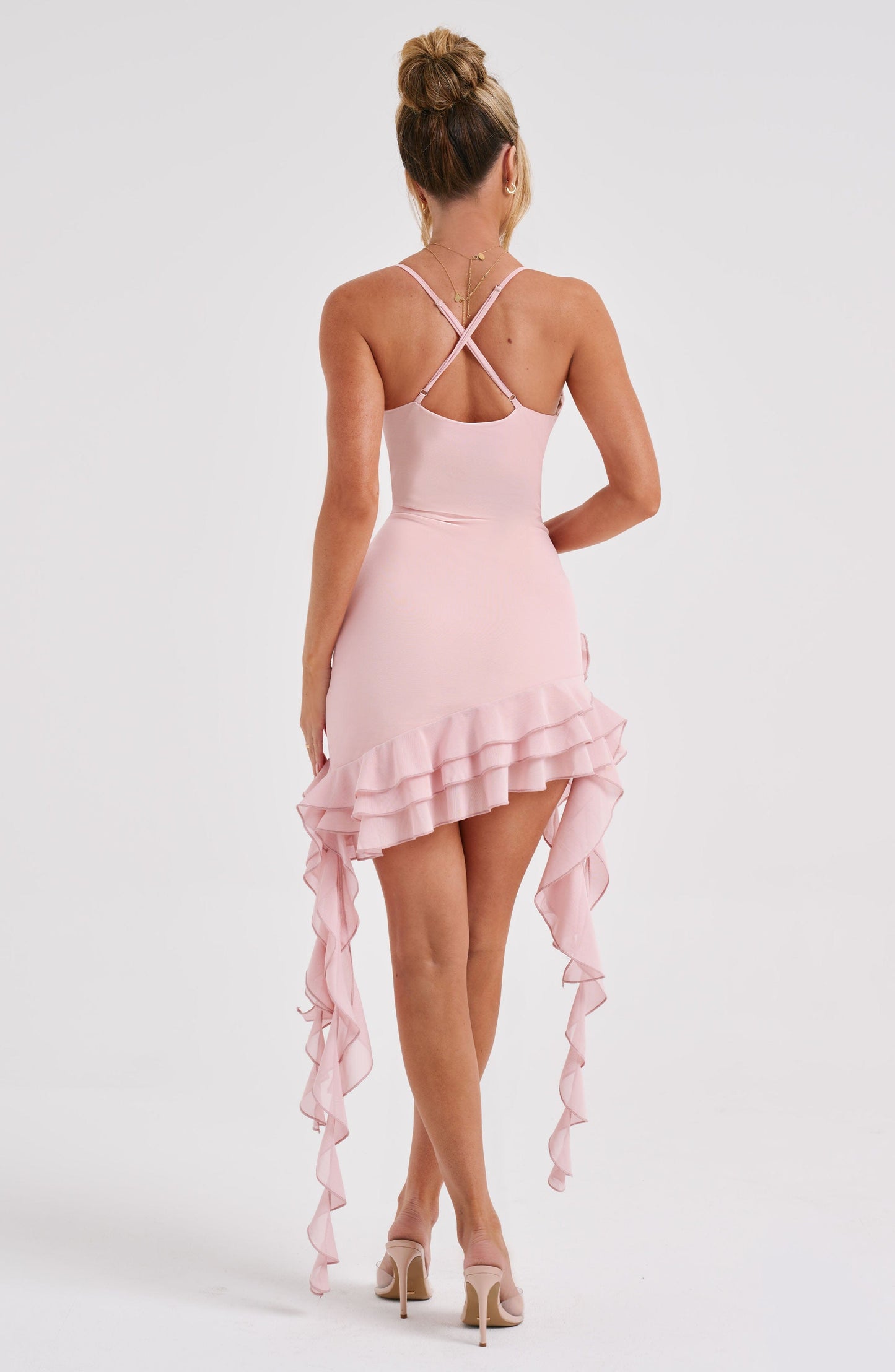 Lilabelle Mini Elbise - Blush