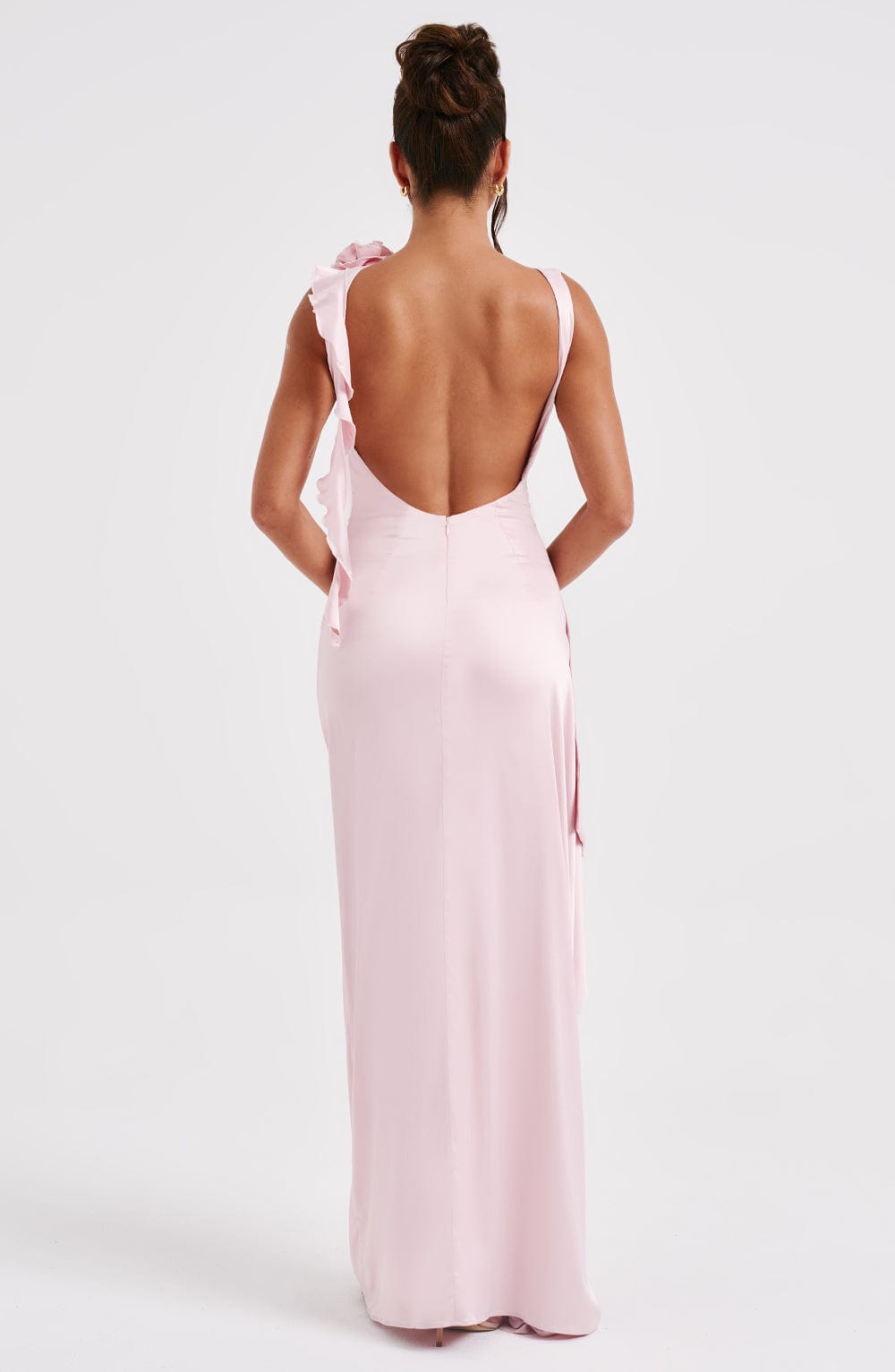 Orvault Maksi Elbise - Blush