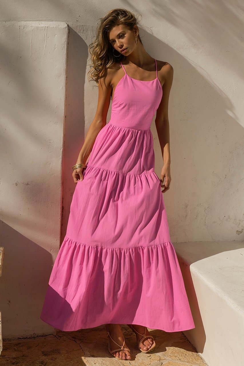 Remy Maxi Elbise - Sakız
