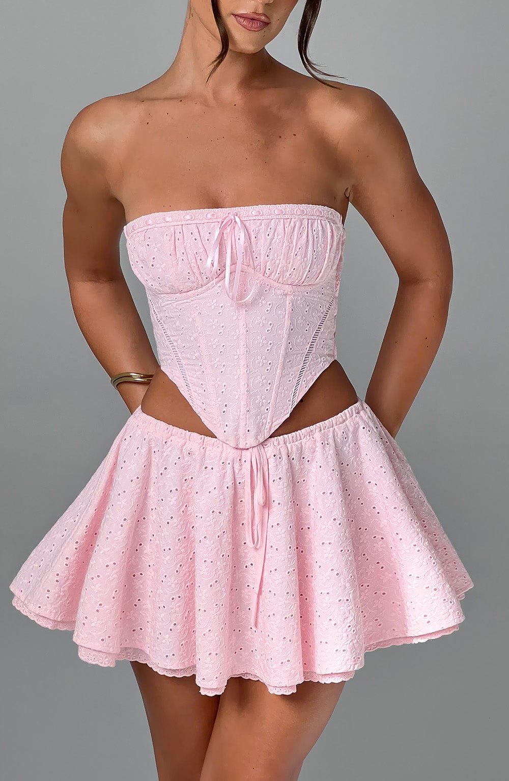 Winnie Mini Etek - Blush