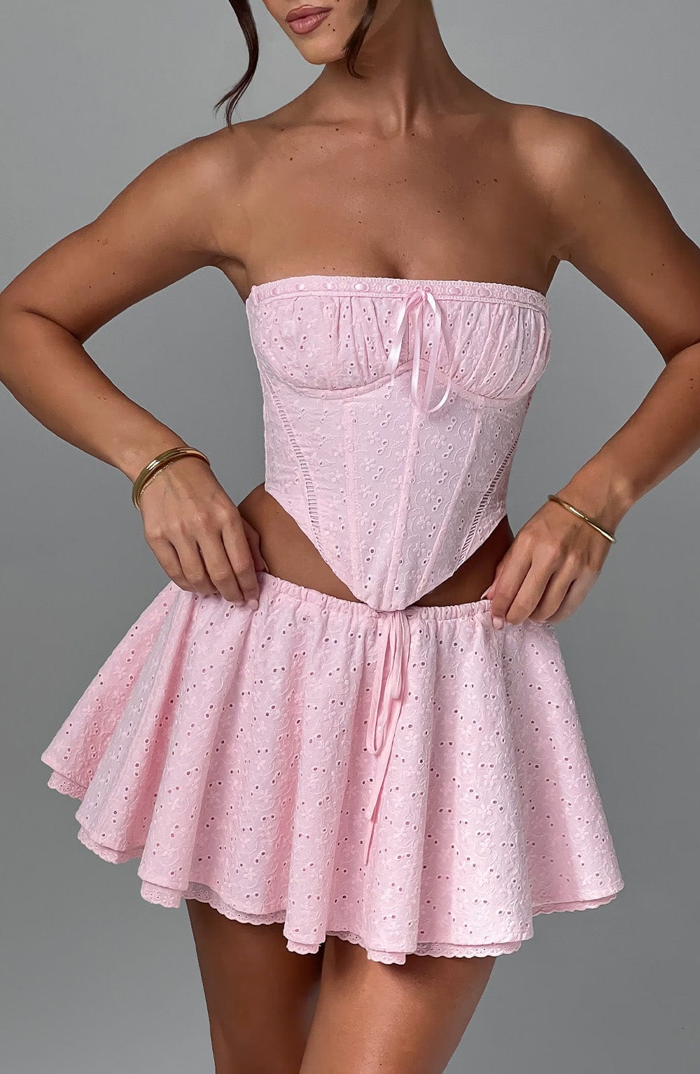 Winnie Mini Etek - Blush
