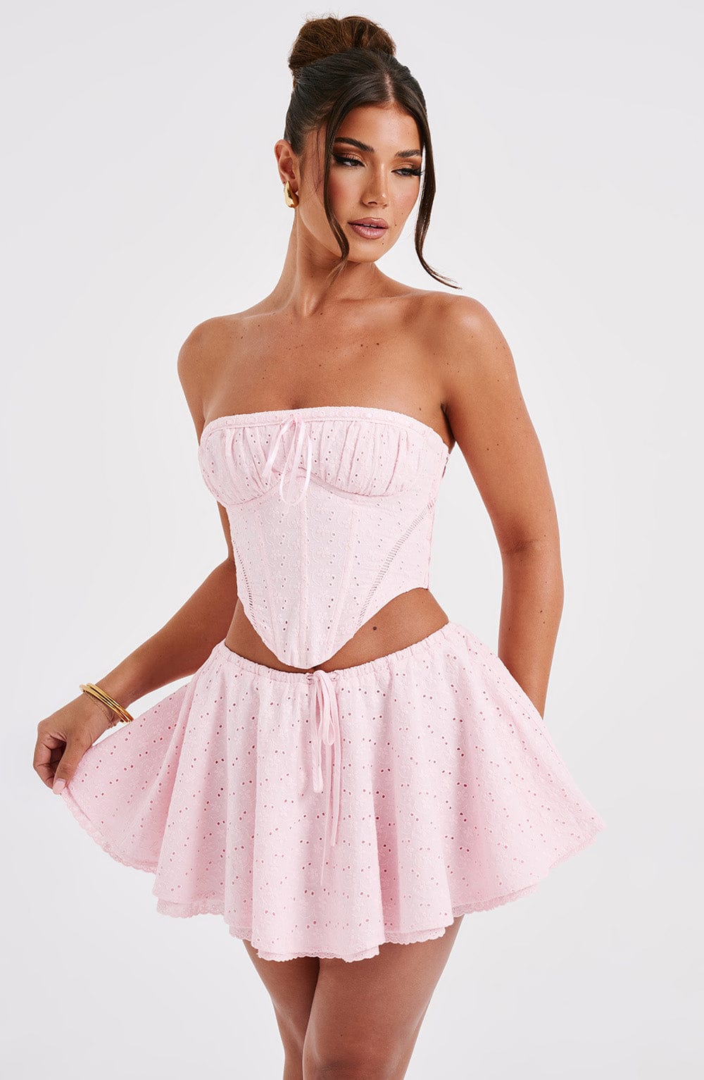 Winnie Mini Etek - Blush