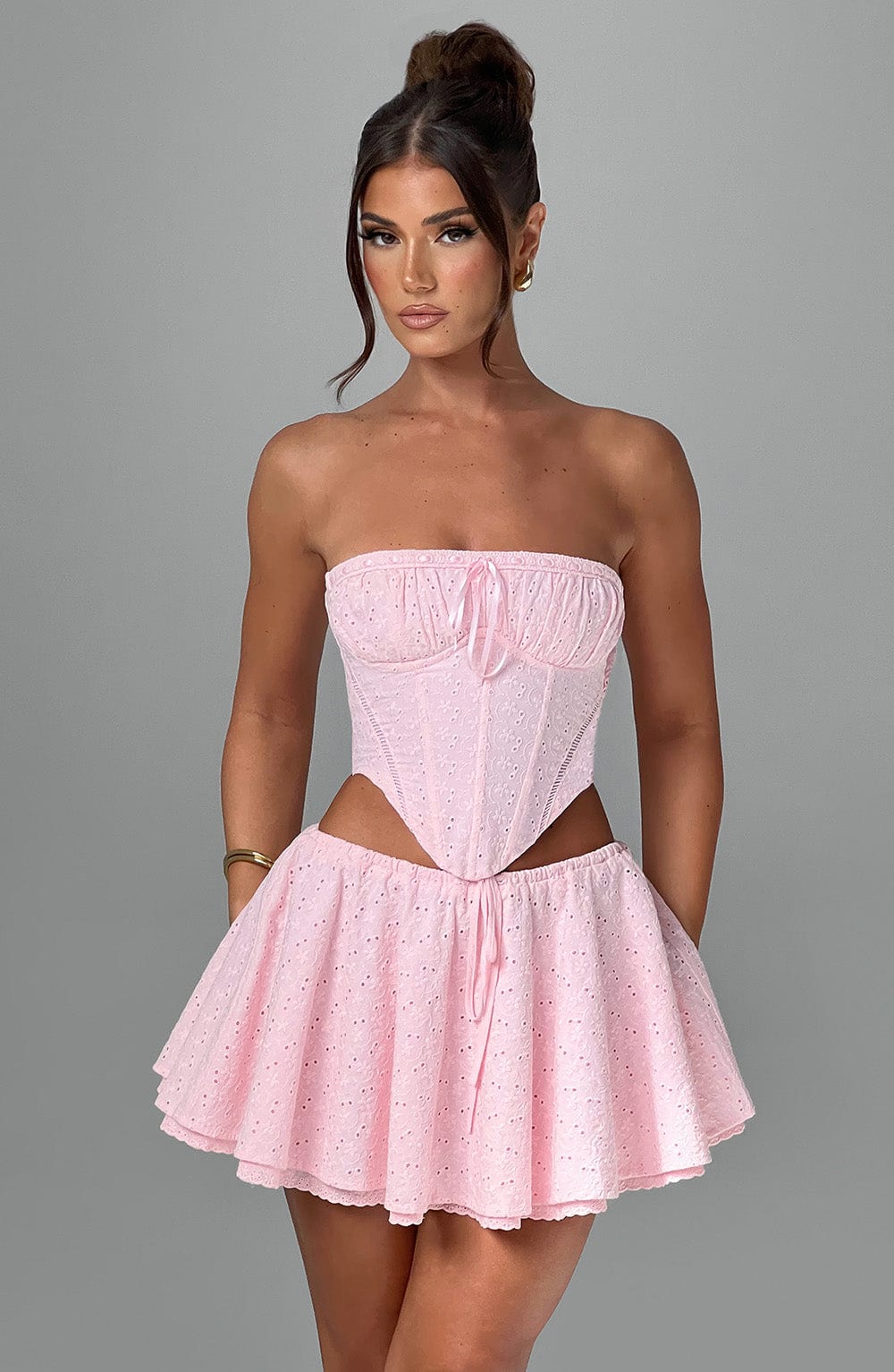 Winnie Mini Etek - Blush