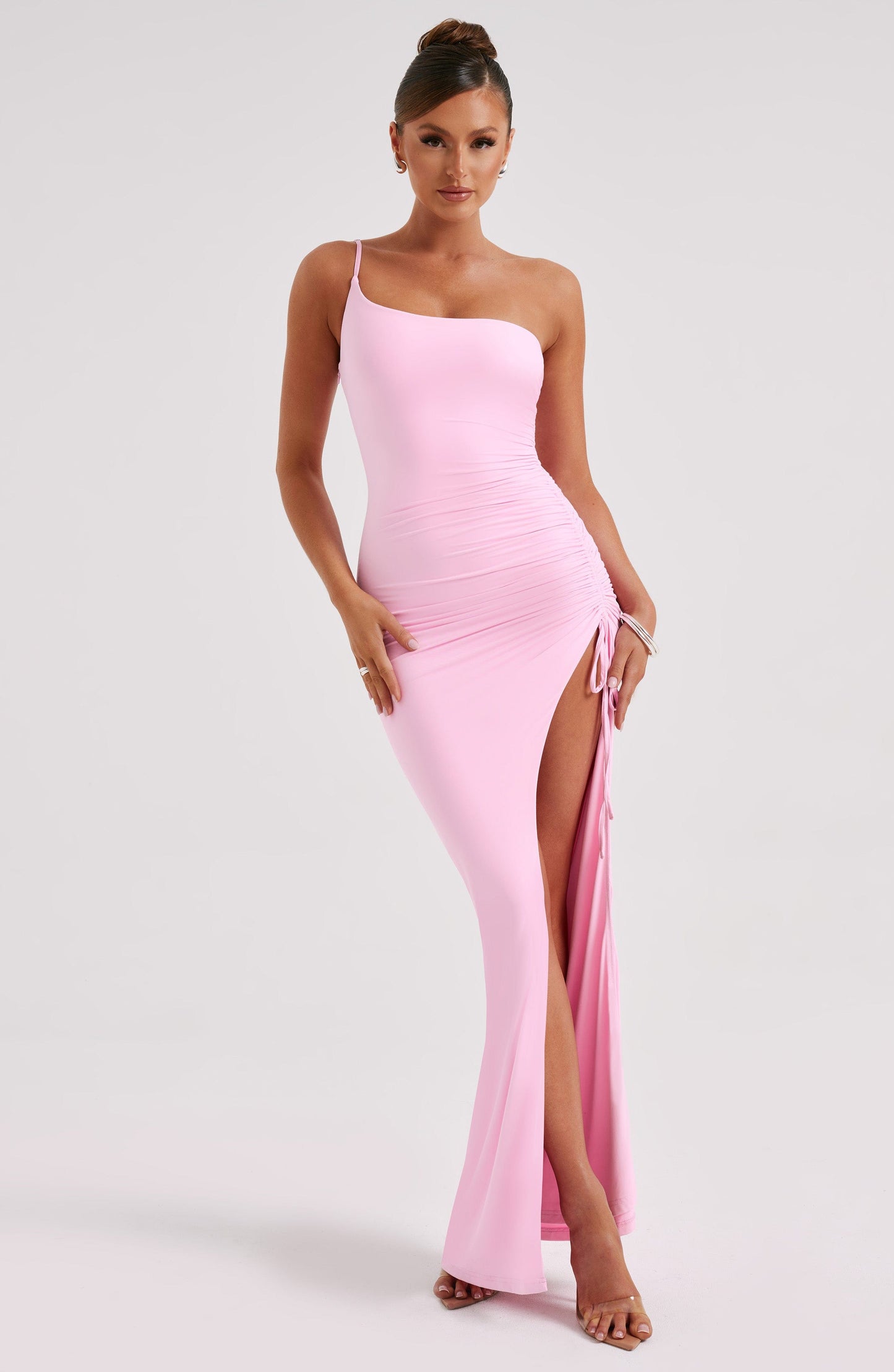 Foggia Maksi Elbise - Pembe