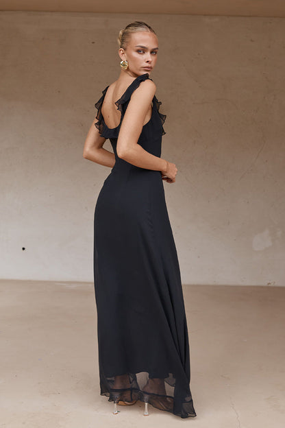 İnayah Maxi Elbise - Siyah
