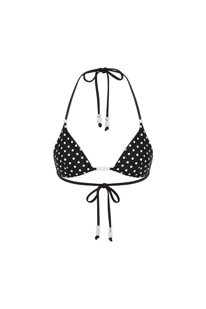 Lıa Top - Siyah Polka