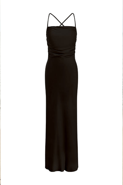 Lucienne Maxi Elbise - Siyah
