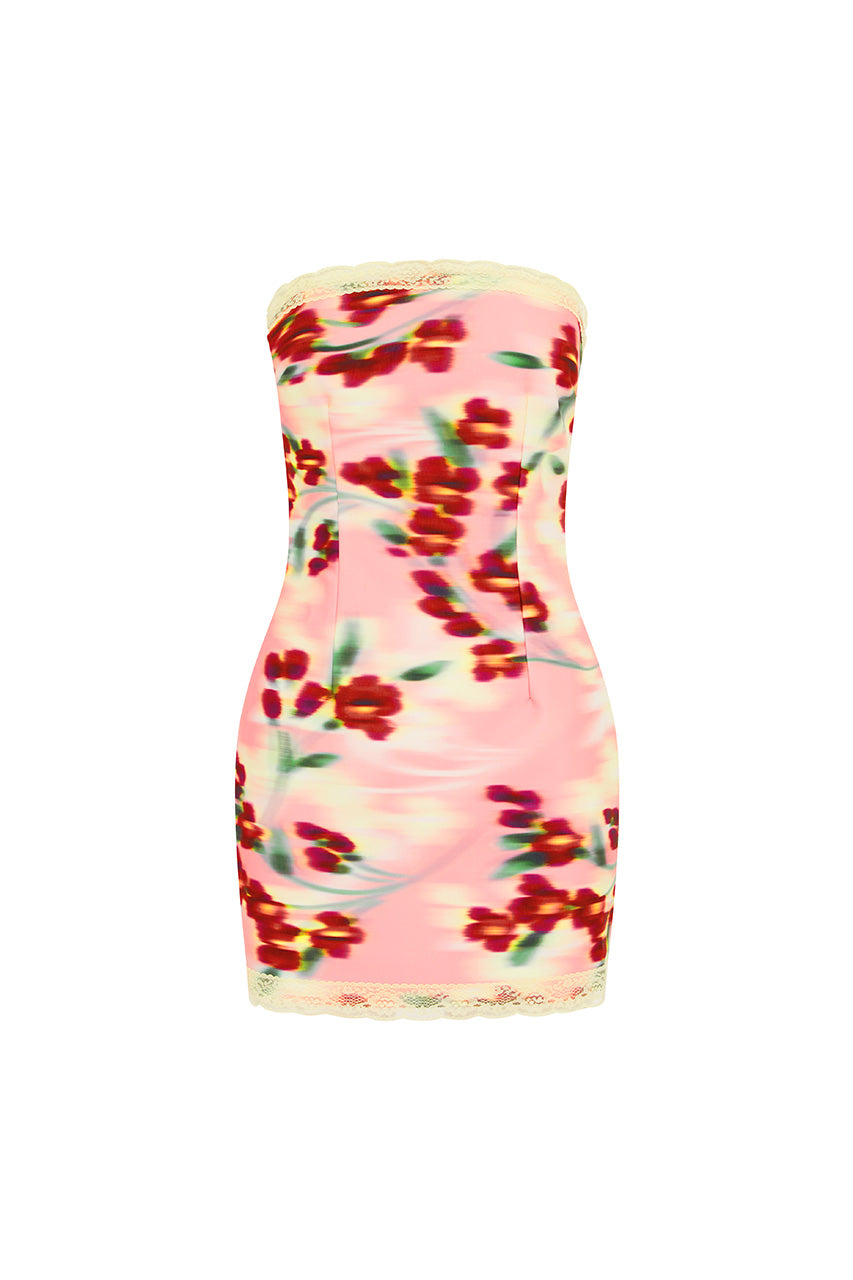 Zemiya Mini Elbise - Milla Desen