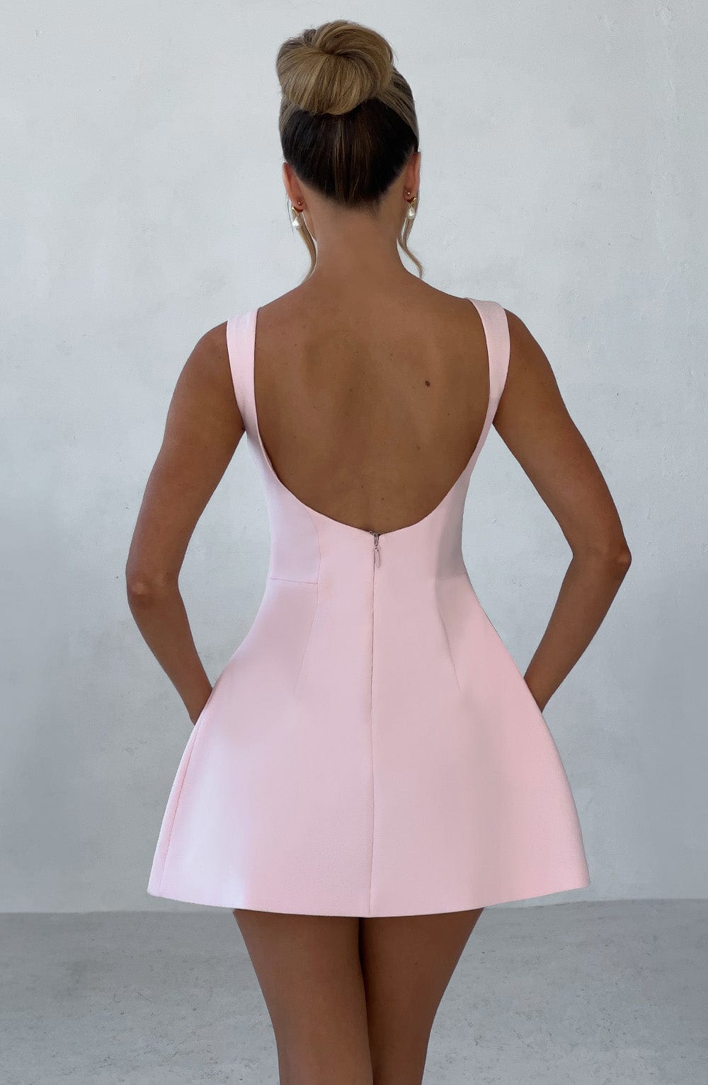 Alana Mini Elbise - Blush