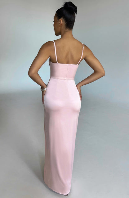 Alora Maksi Elbise - Blush
