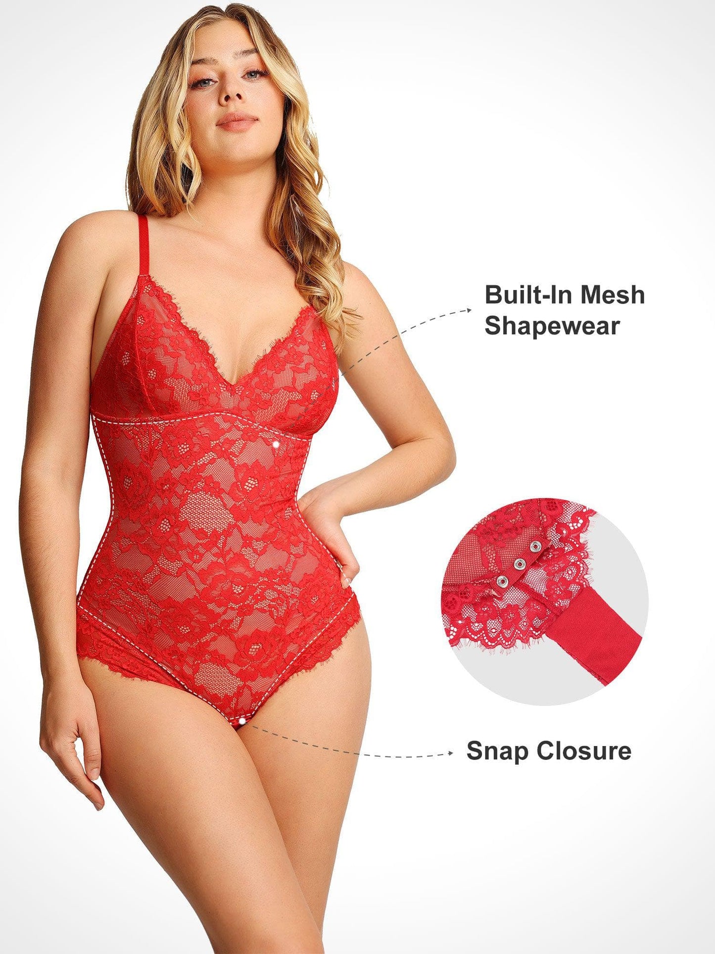 Shapewear Tam Dantel Bodysuit Midi İş Kıyafeti Etek Takımı