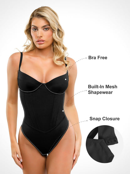 Shapewear Kum Saati Korse Maksi Elbise veya Tanga Bodysuit