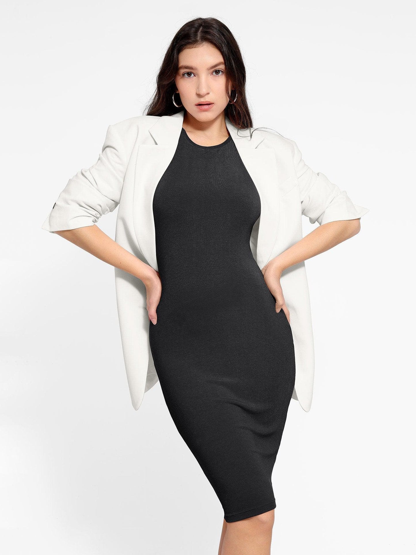 Shapewear Elbiseler Modal Çoklu Stil