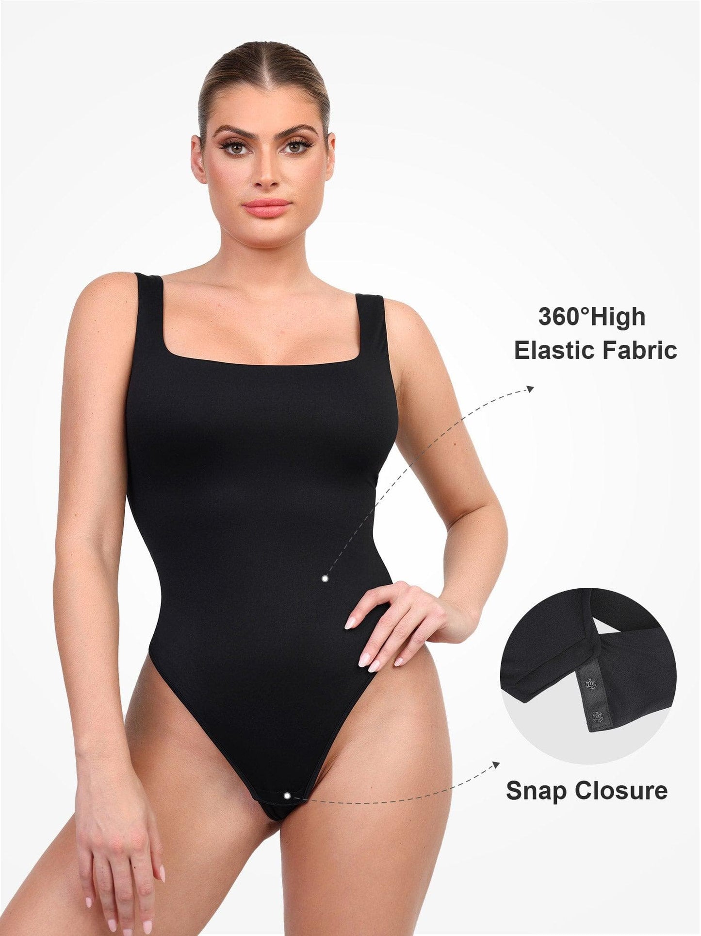 The Shapewear Bodysuits CloudSense Yüksek Kesimli Tanga