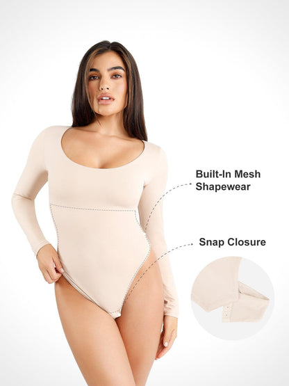 Shapewear Cloudsense Dikişsiz İnceltici Tanga Bodysuits