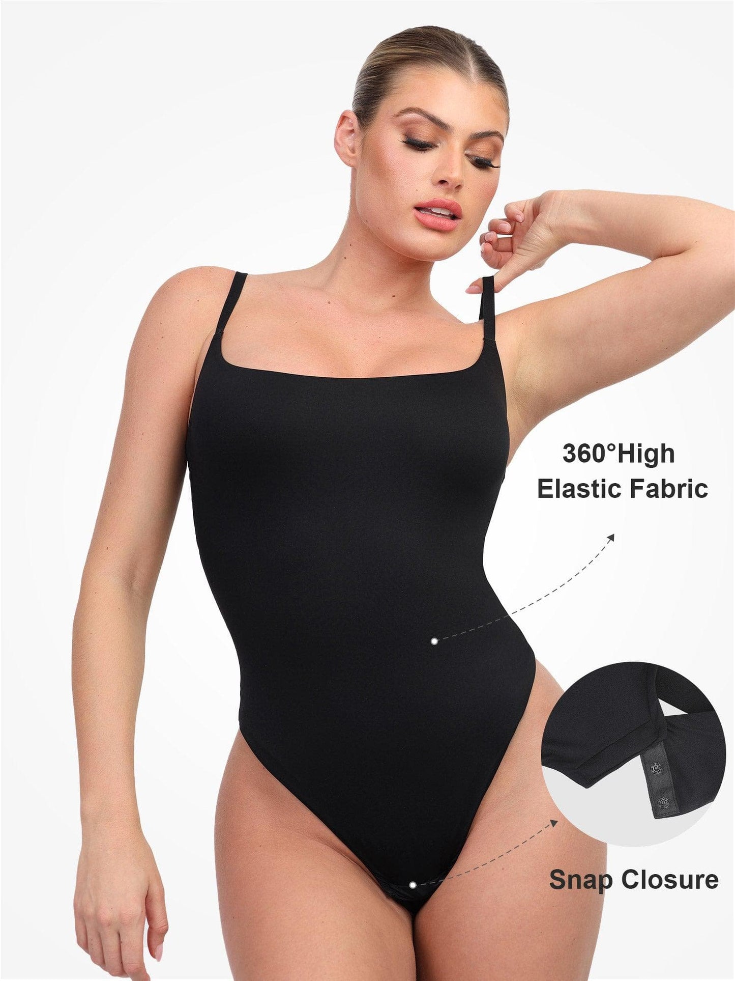 Shapewear Cloudsense Şekillendirici Yüksek Kesimli Tanga Atlet Bodysuit