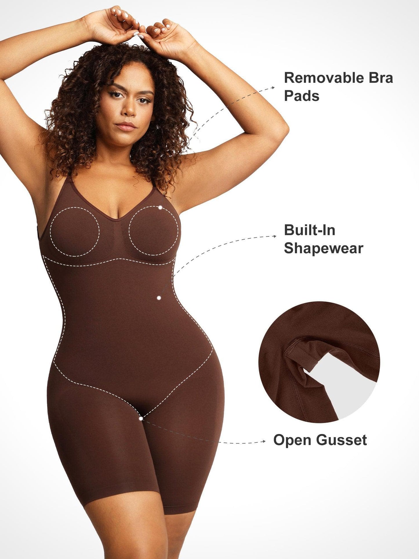 Shapewear Bodysuits Tam Güven Veren İnceltici