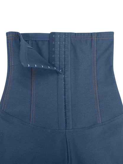 Shapewear Yüksek Bel Karın Kontrollü Denim Tayt