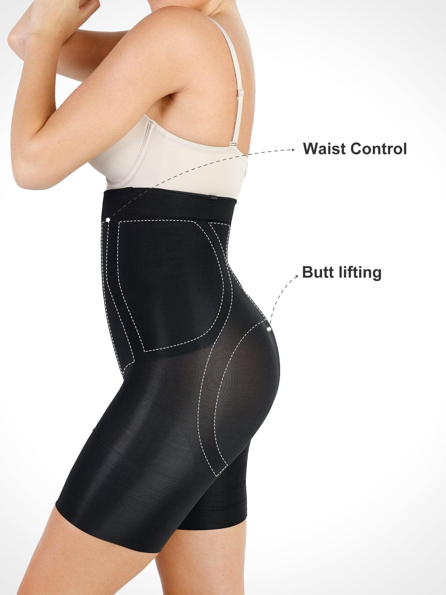 Shapewear Hourglass Kalça ŞekillendiriciŞortu