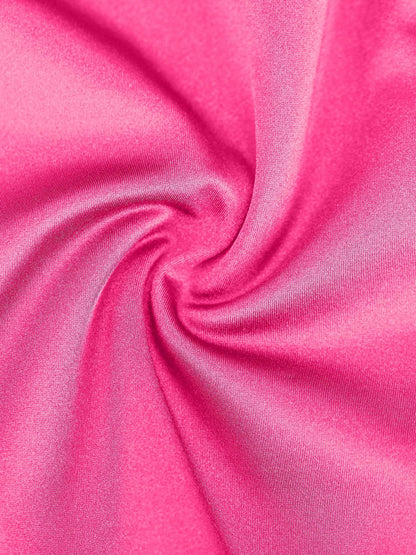 Shapewear Romper Metalik Parlak Tek Parça
