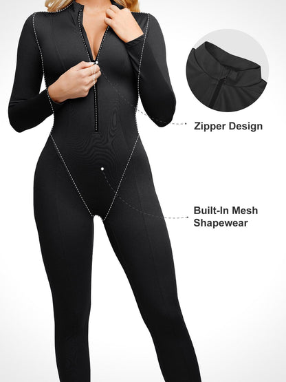 Shapewear Tulumlar Tek Parça Karın Kontrol