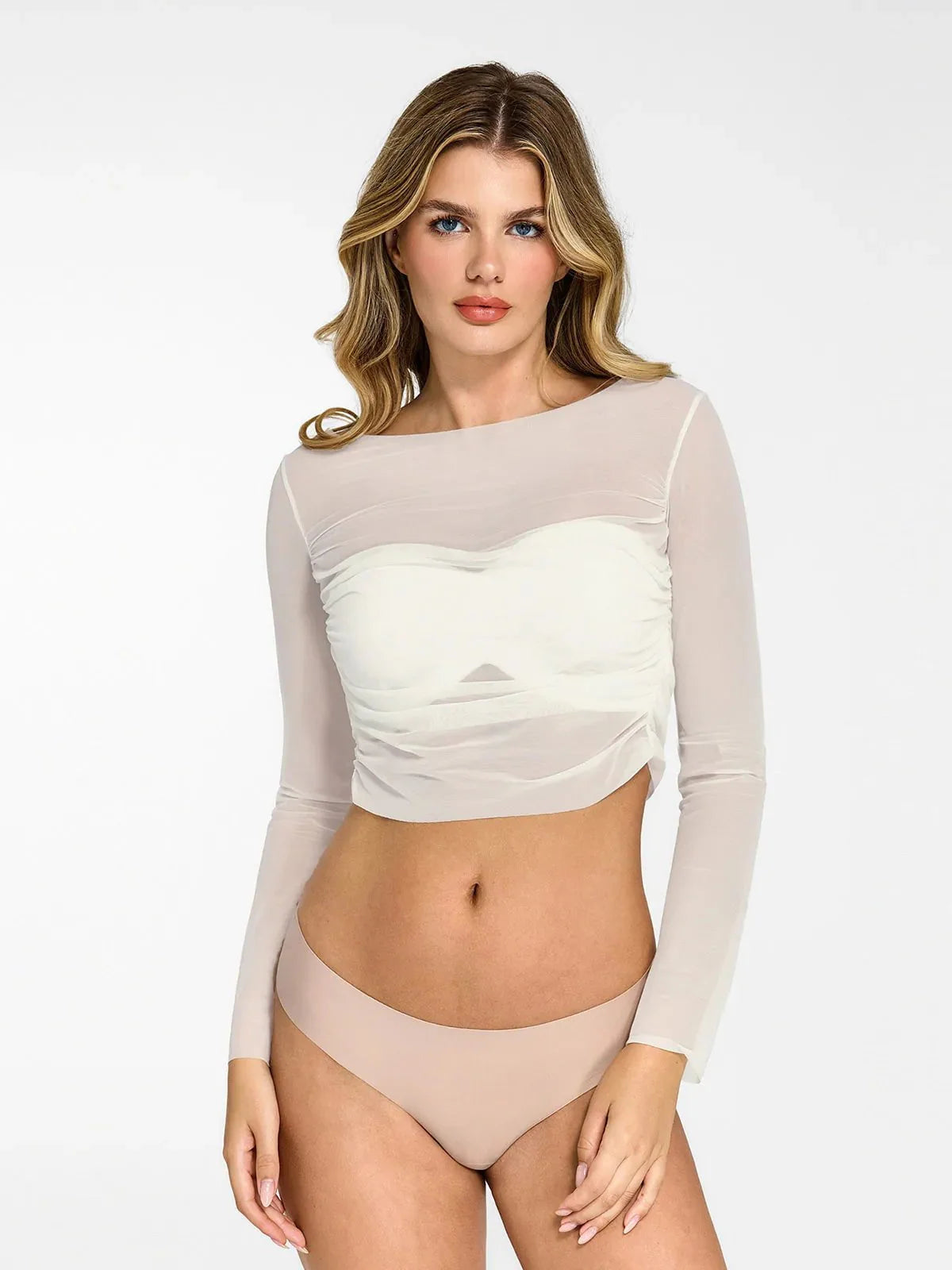 Shapewear Slip Elbise File Üst Takım