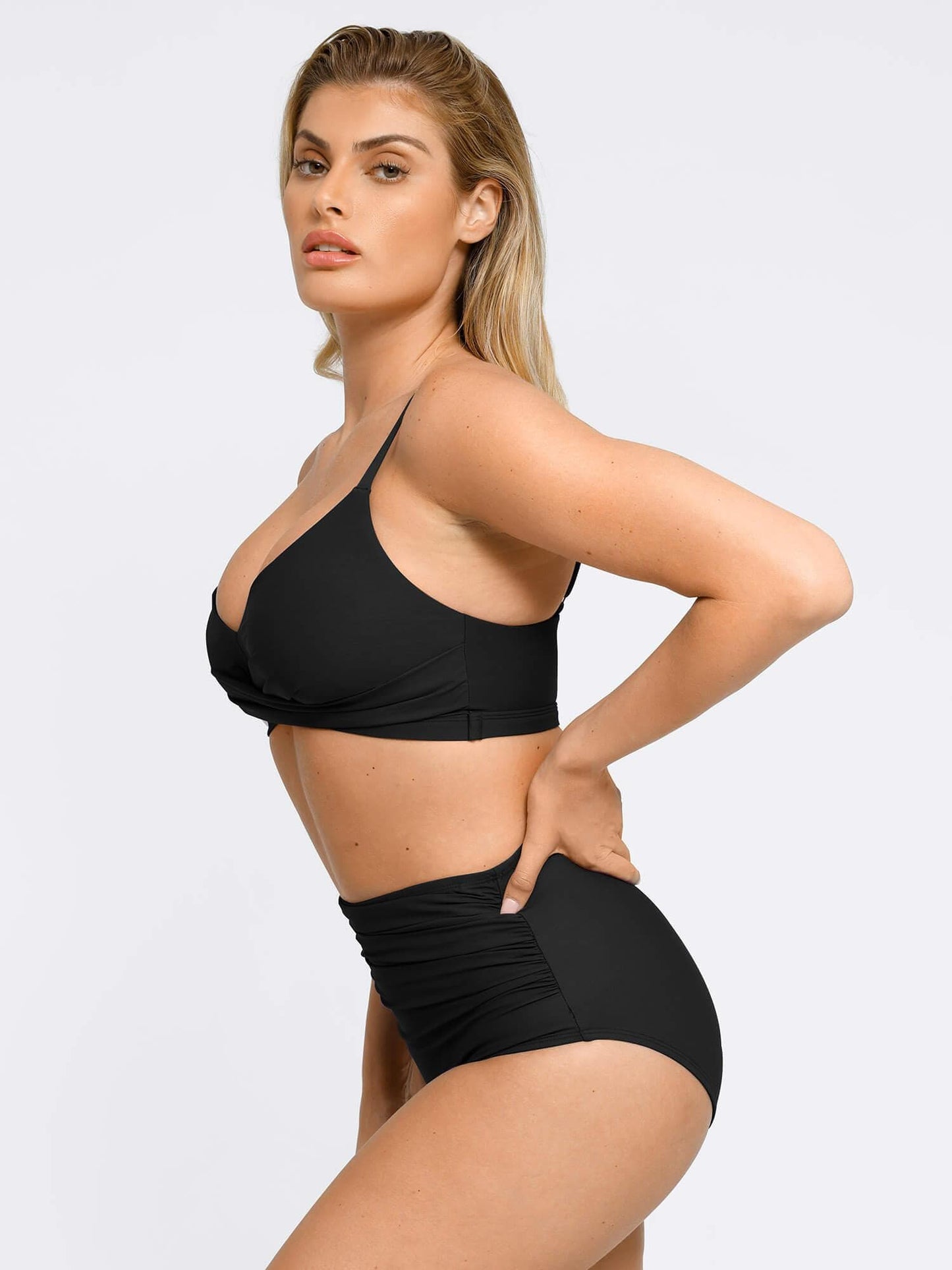 Shapewear Dantelli Şekillendirici Bikini Üstü ve Altı Seti