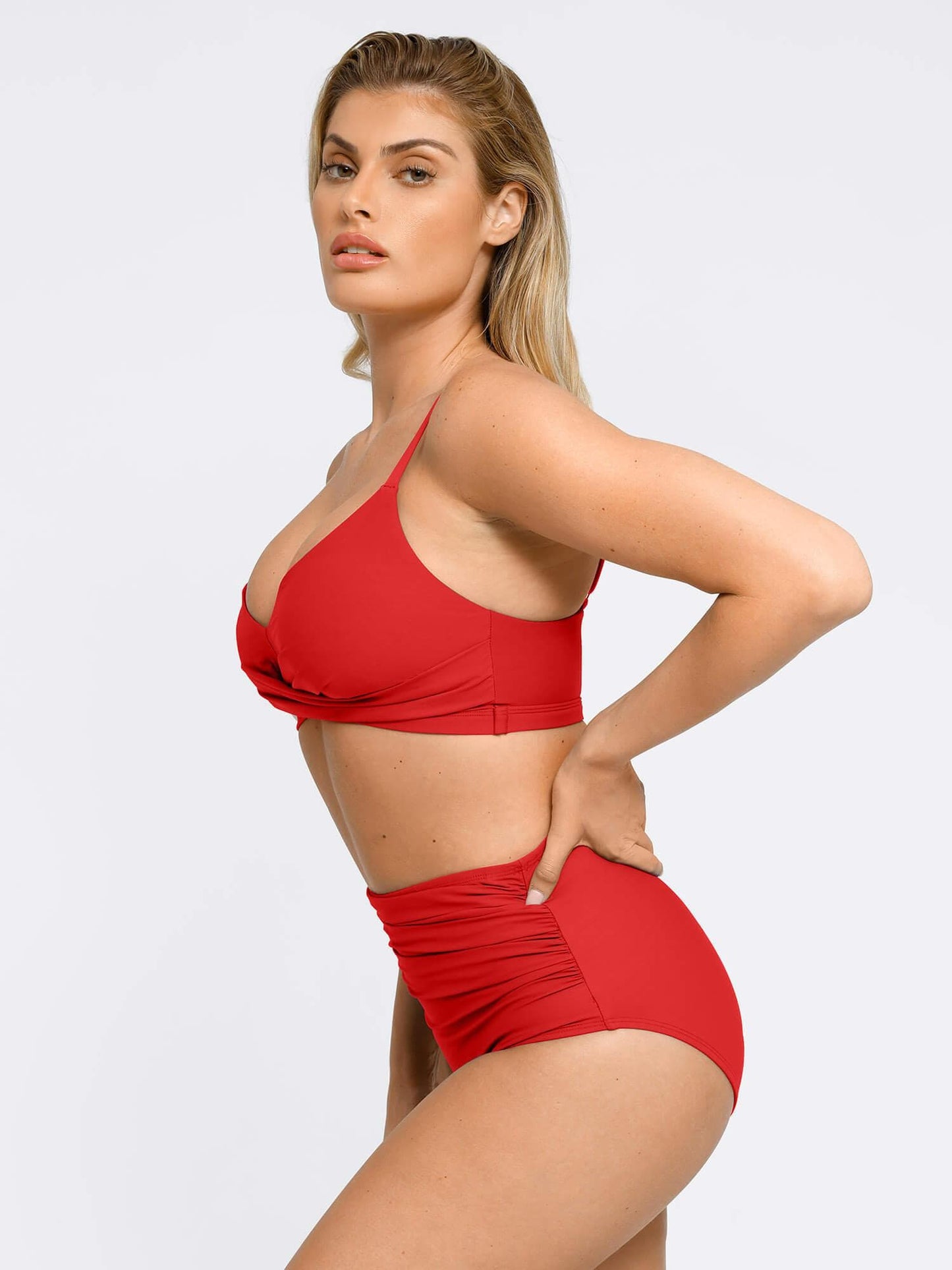 Shapewear Dantelli Şekillendirici Bikini Üstü ve Altı Seti