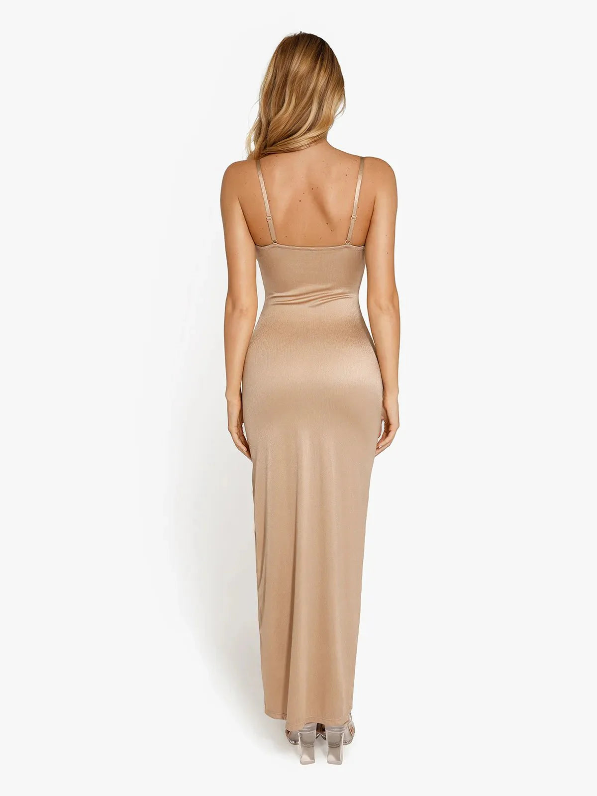 Shapewear Dantelli Parlatıcı Şekillendirici Maksi Slip Elbise