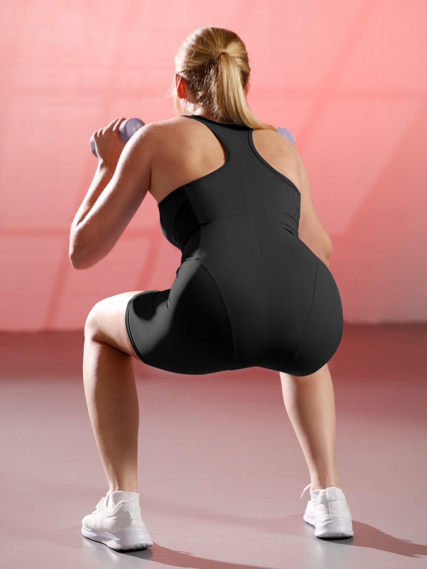 The Shapewear Romper Sırtı Atlet Kesimli