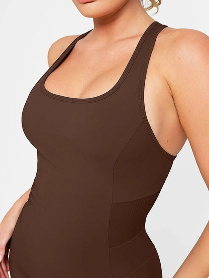 The Shapewear Romper Sırtı Atlet Kesimli