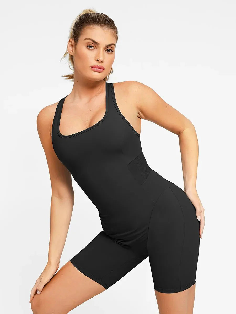 The Shapewear Romper Sırtı Atlet Kesimli