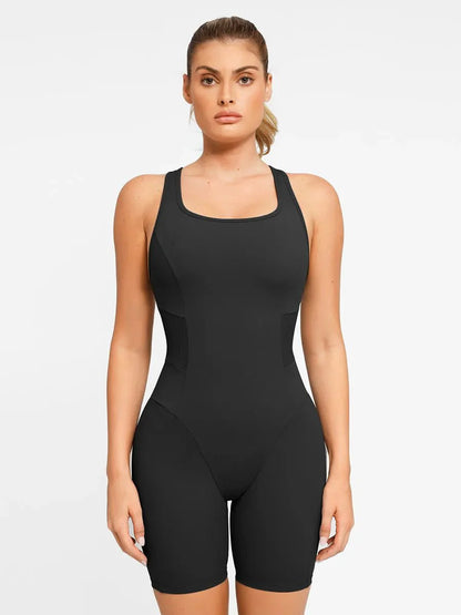 The Shapewear Romper Sırtı Atlet Kesimli