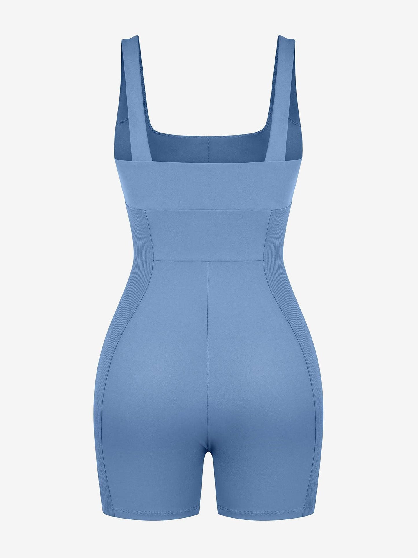 Shapewear Romper Kare Yaka Patchwork