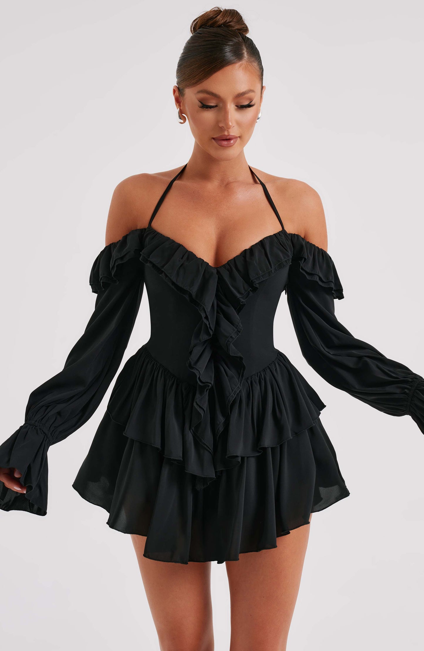 Savanna Playsuit - Siyah