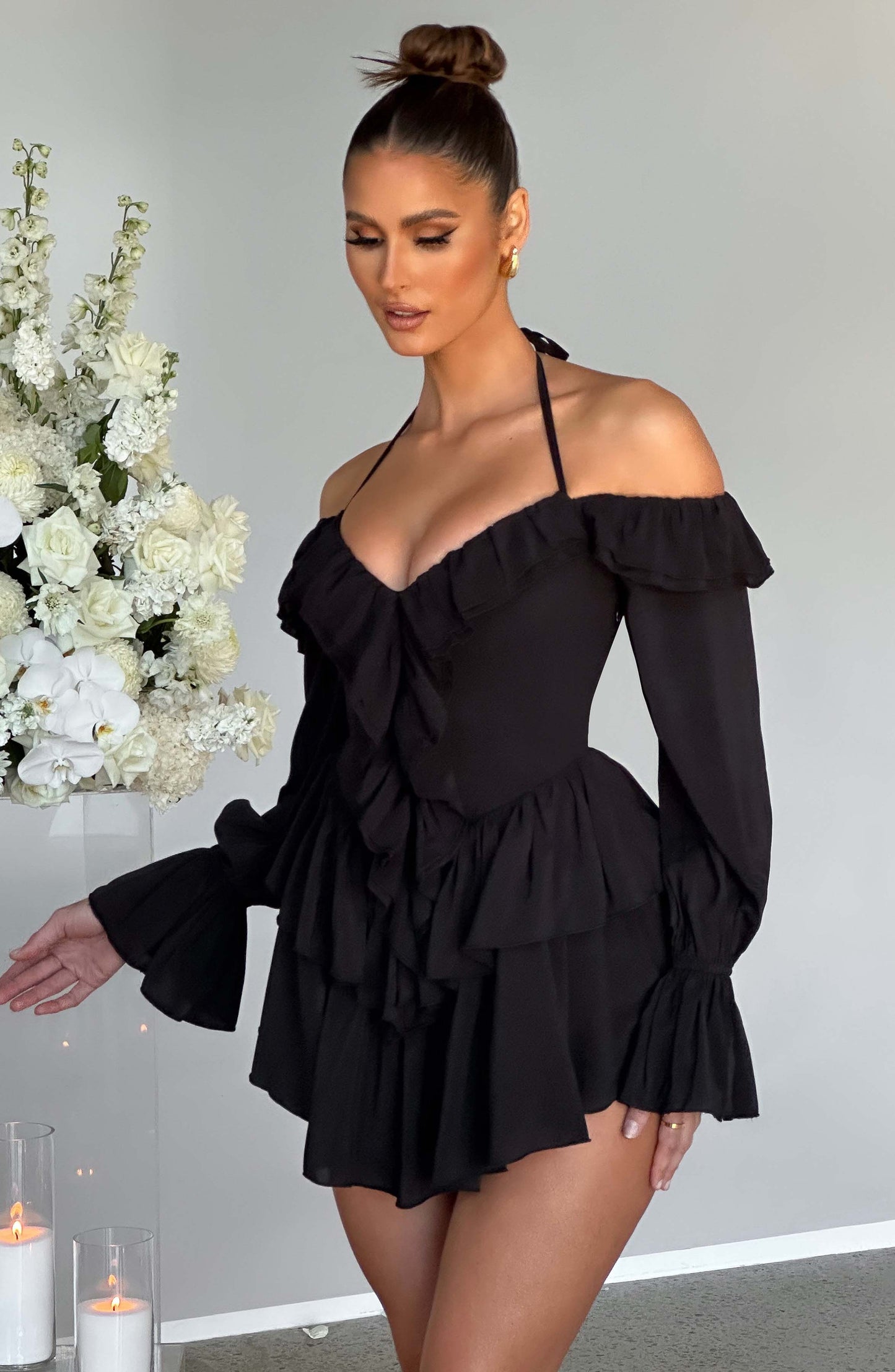 Savanna Playsuit - Siyah